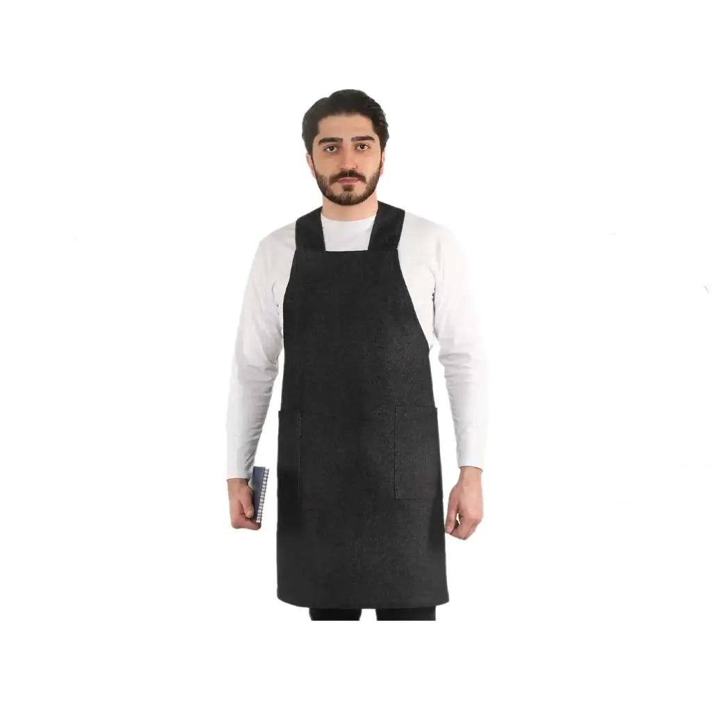 پیشبند تک جیب بند ضربدری Minimal Style برند SS-UNIFORM