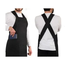 پیشبند تک جیب بند ضربدری Minimal Style برند SS-UNIFORM