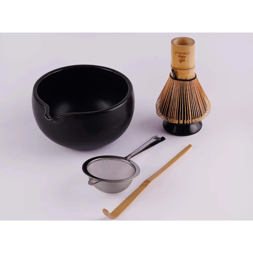 ست ماچا ۵ تیکه لبه دار چین چای