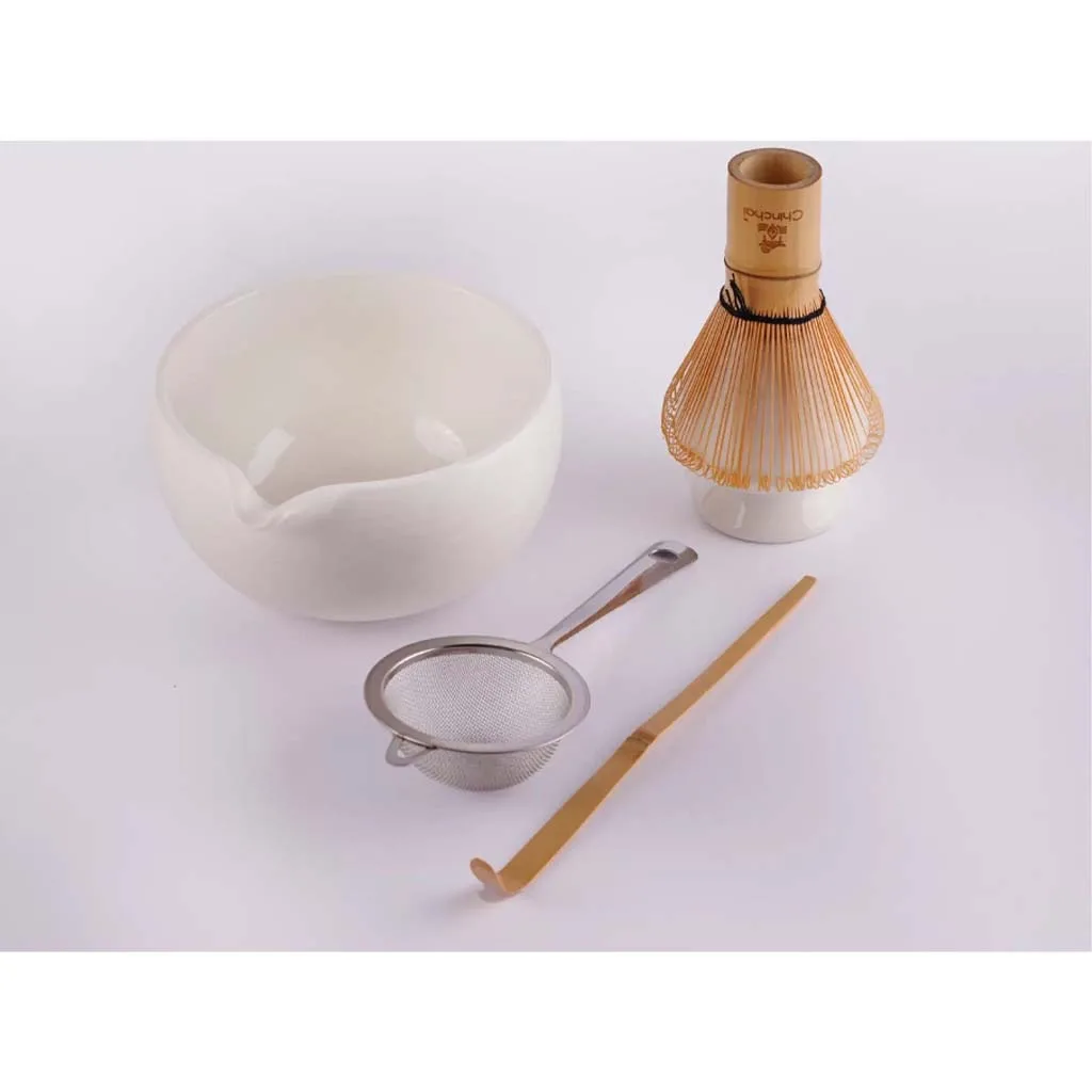 ست ماچا ۵ تیکه لبه دار چین چای