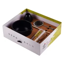 ست ماچا ۵ تیکه لبه دار چین چای