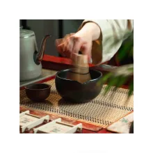 ماچا بول ژاپنی لبه دار کد A چین چای