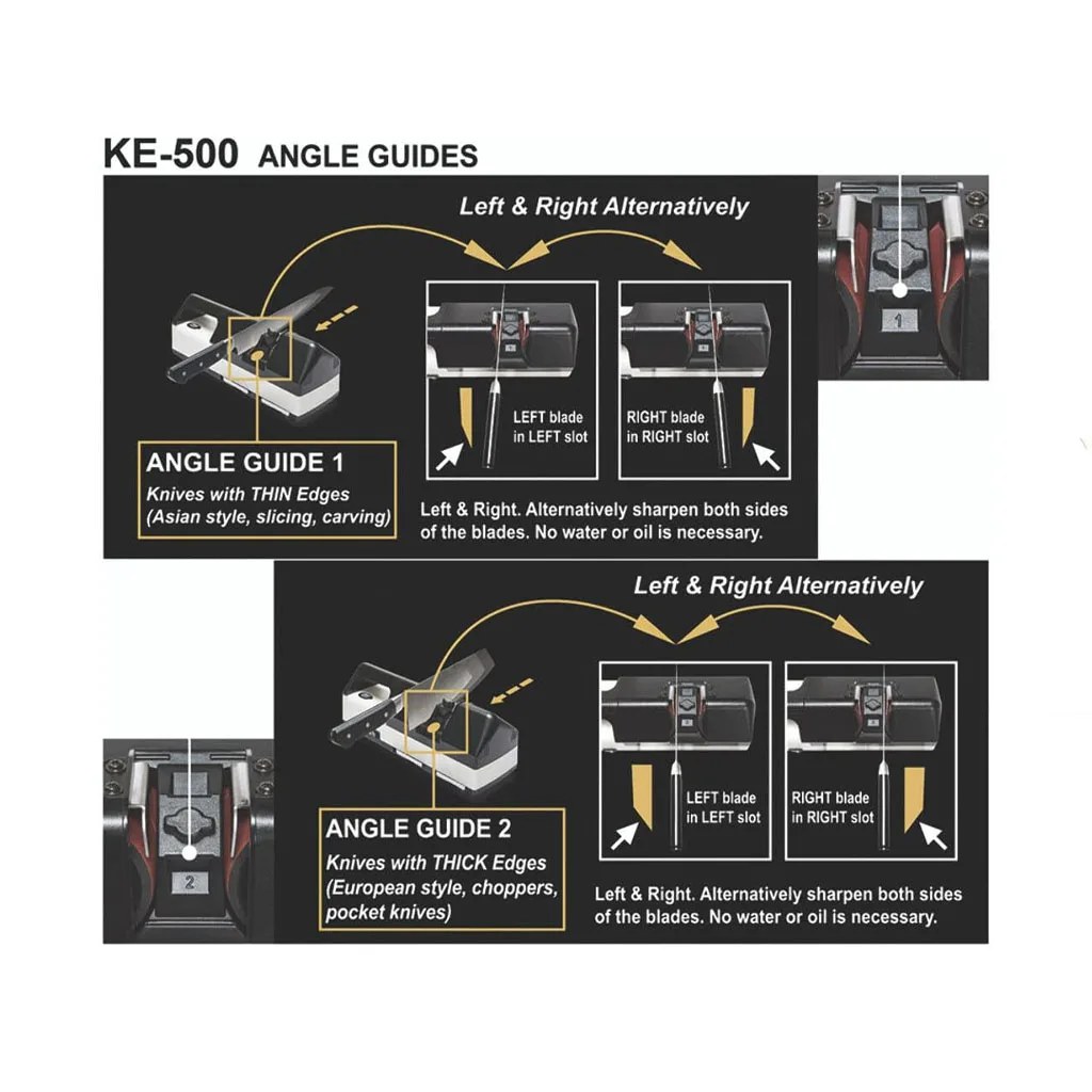 چاقو تیزکن حرفه ای Nirey مدل KE-500