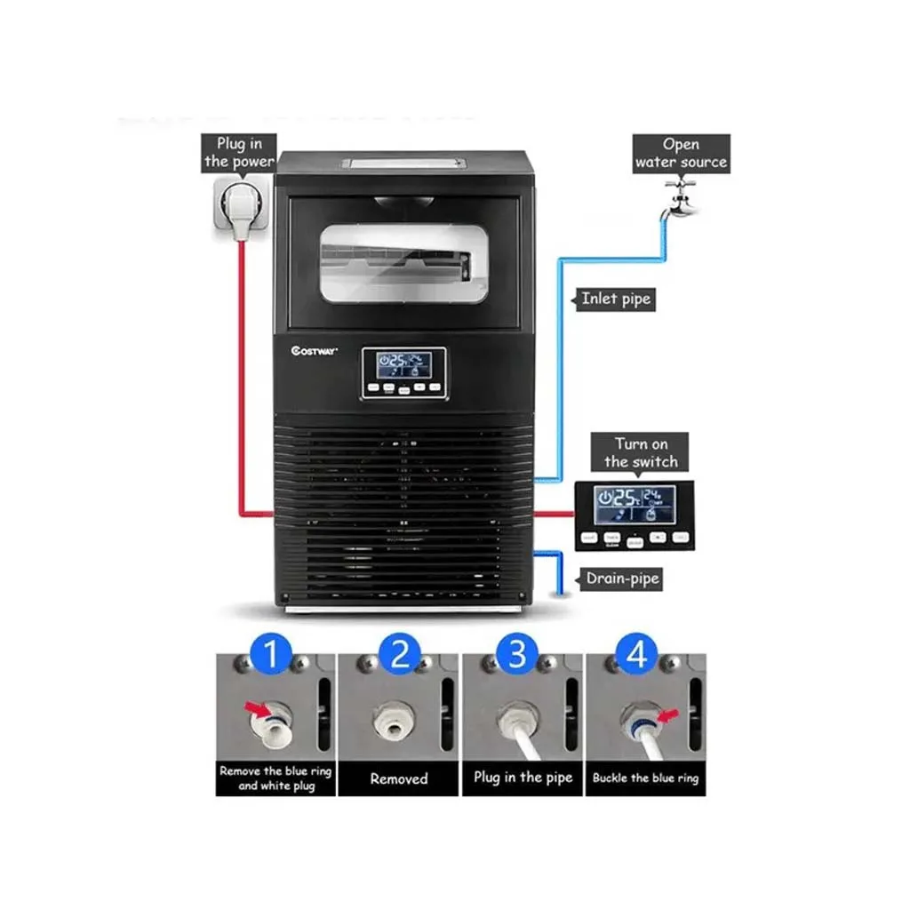 یخ ساز 30 کیلویی مدل NIM-8001-30 نوا