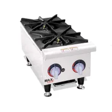 اجاق گاز 2 شعله رومیزی Max Silver