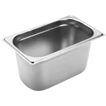 بن ماری 1/4 عمق 15 سانت ورق 0/8 Max Silver