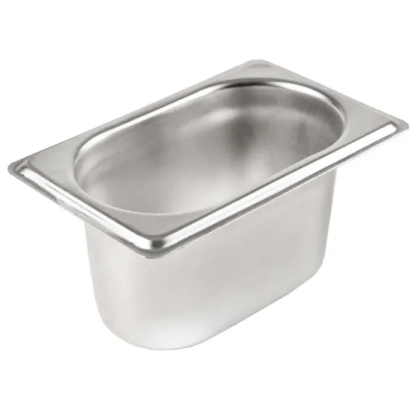 بن ماری 1/9 عمق 10 سانت ورق 0/8 Max Silver