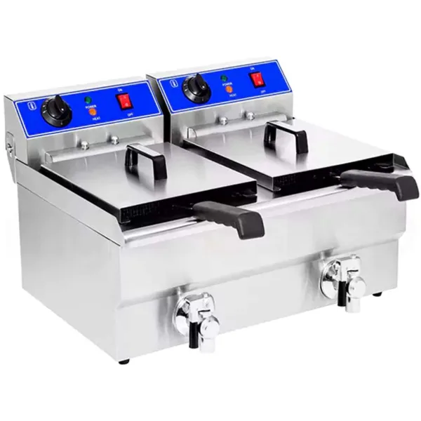 سرخ کن برقی دو لگن براکس مدل TEF132V