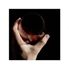 فنجان قهوه شیشه‌ای گریکانو