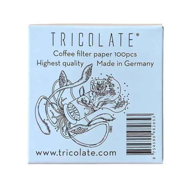 فیلتر کاغذی 100 عددی Tricolate