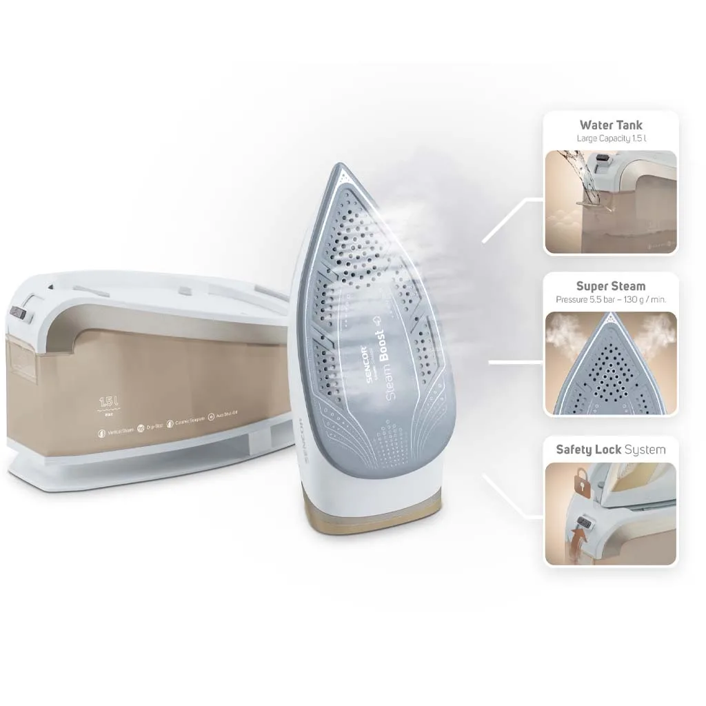 اتو مخزن دار سنکور مدل SSI 0810