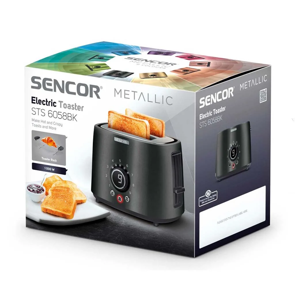 توستر نان سنکور مدل STS 6058 BK