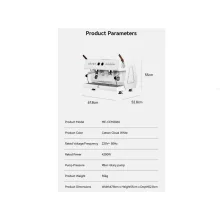 اسپرسو ساز حرفه ای و صنعتی مباشی مدل ME-ECM2060