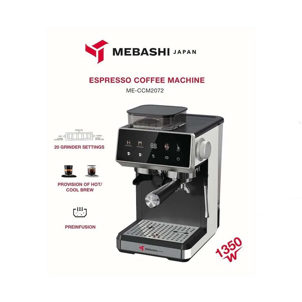 اسپرسو ساز مباشی مدل ME-ECM2072