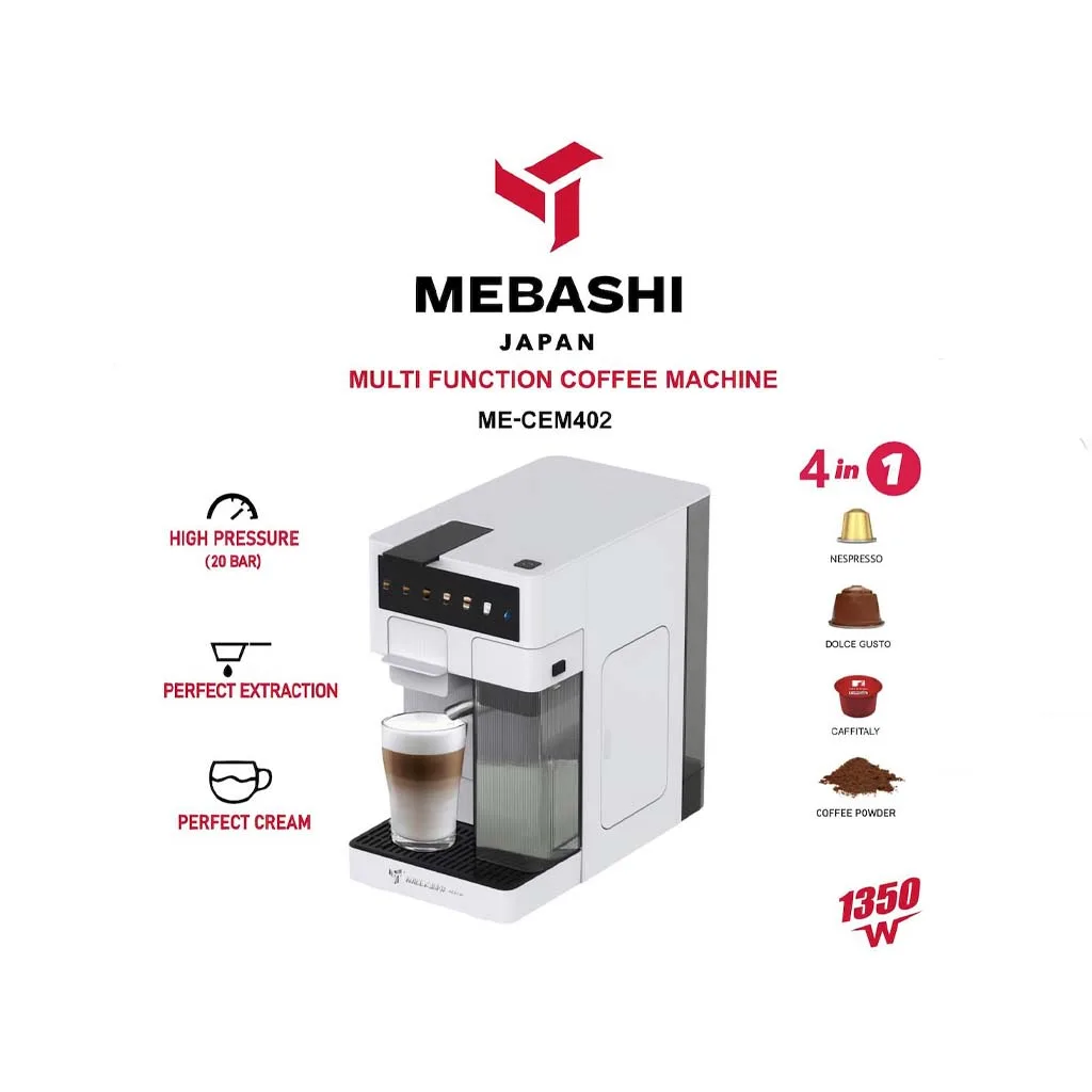 اسپرسو و نسپرسوساز مباشی مدل ME-CEM401