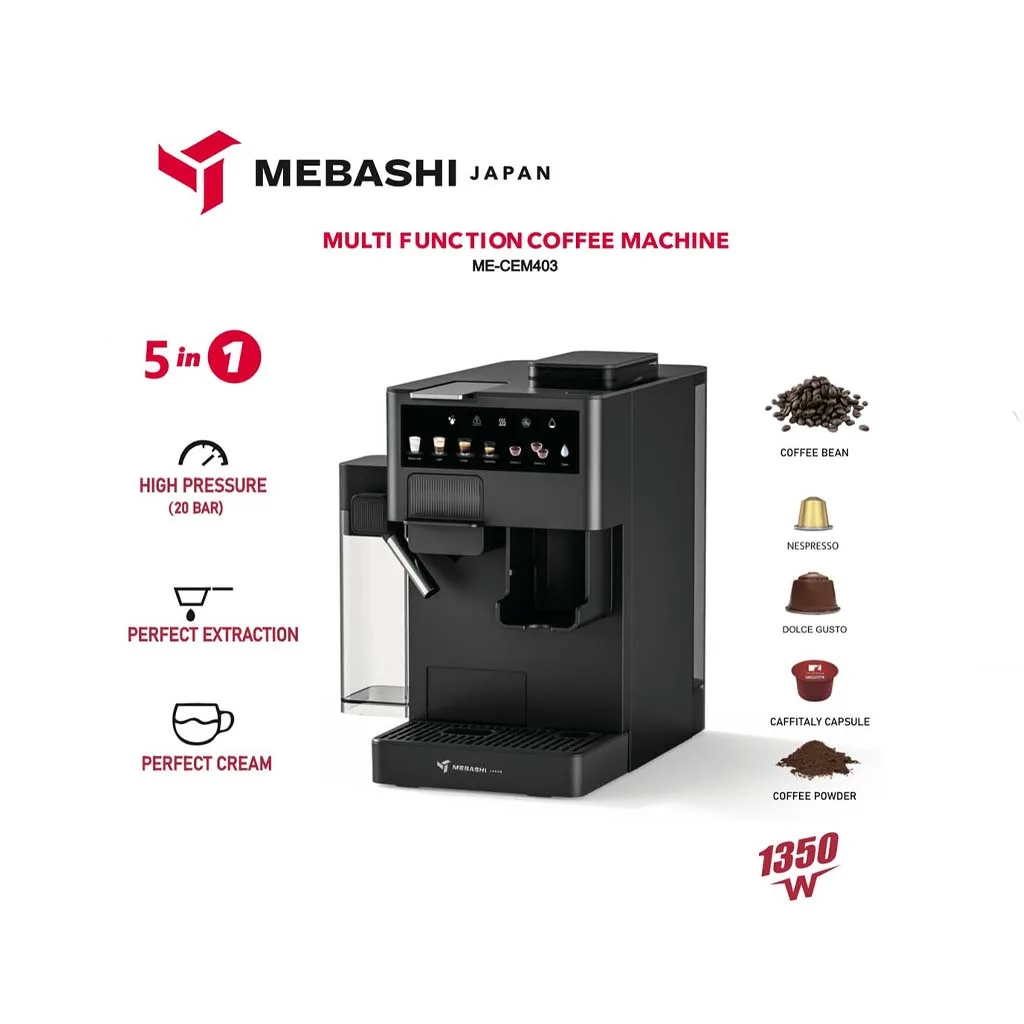 اسپرسو و نسپرسوساز مباشی مدل ME-CEM403