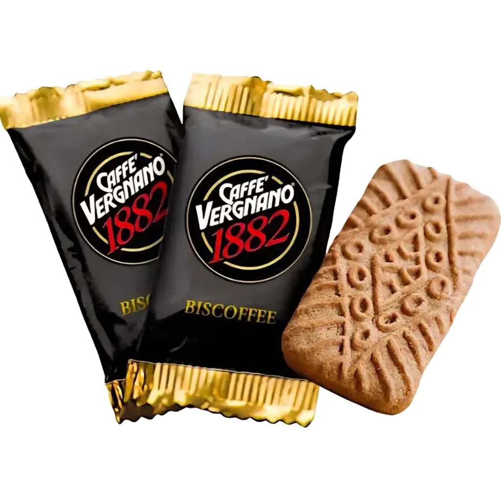 بیسکوییت با طعم دارچین cafe vergnano 1882
