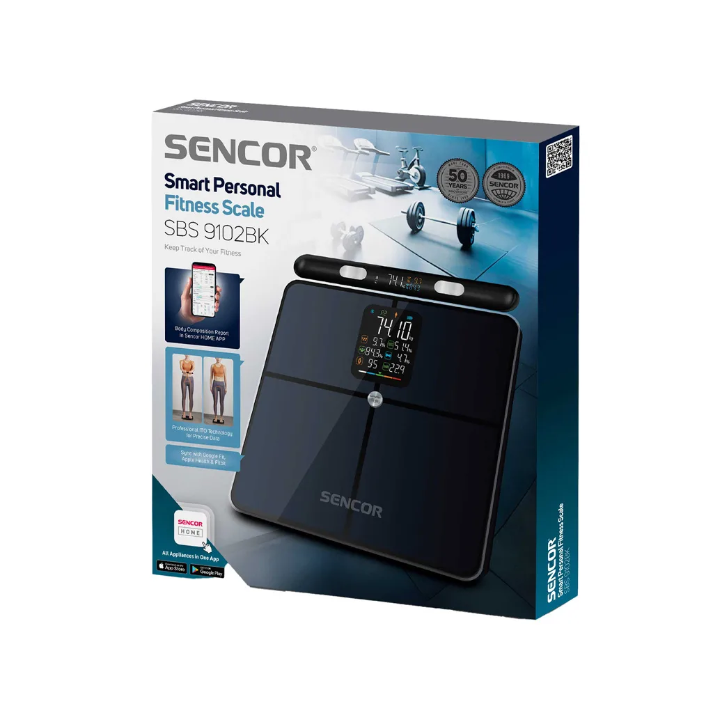 ترازو شخصی سنکور مدل SBS 9102BK