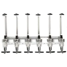 دیسپنسر شش بطری دیواری مخصوص مایعات