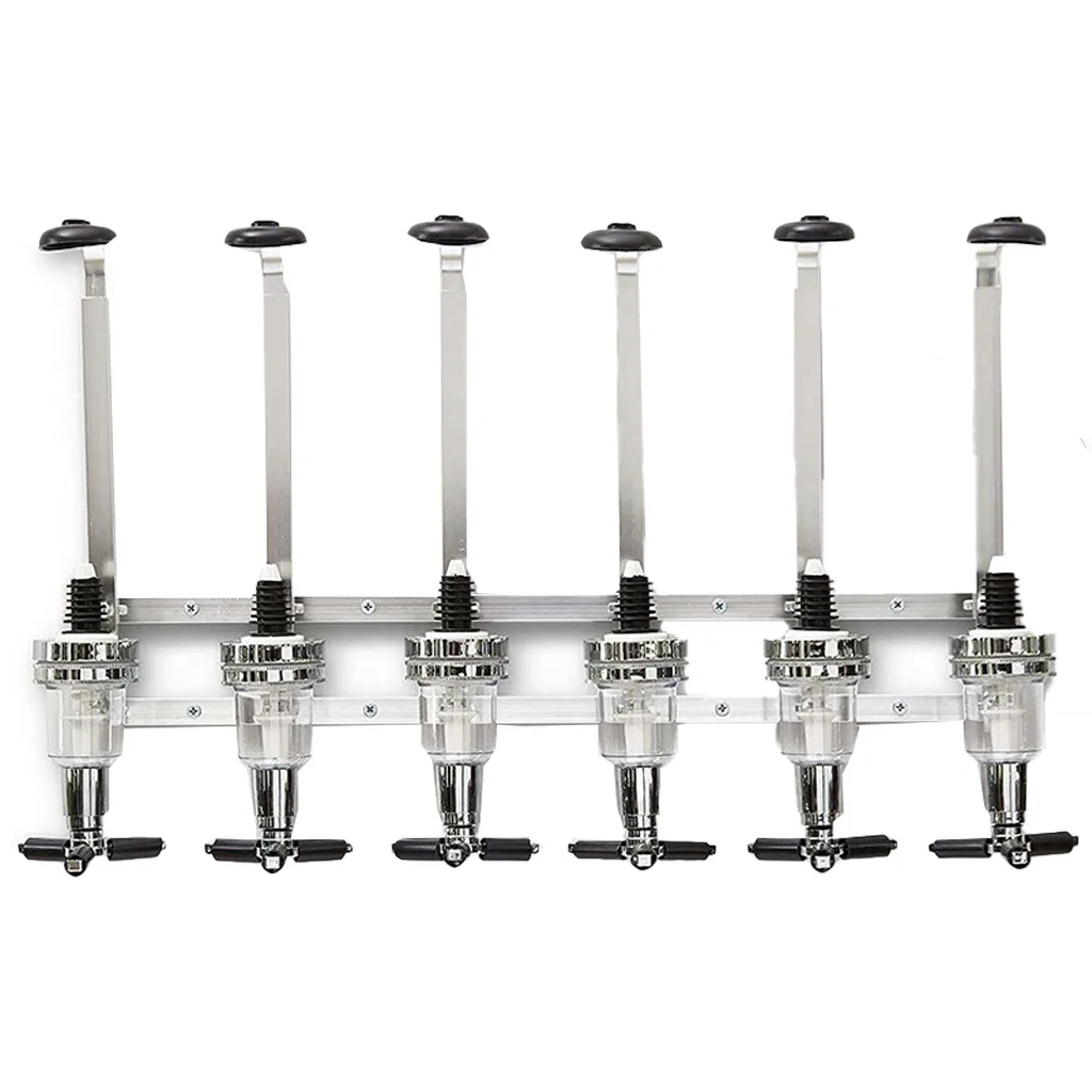 دیسپنسر شش بطری دیواری مخصوص مایعات