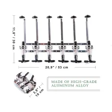 دیسپنسر شش بطری دیواری مخصوص مایعات