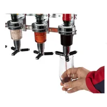 دیسپنسر شش بطری دیواری مخصوص مایعات