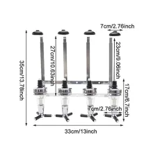 دیسپنسر چهار بطری دیواری مخصوص مایعات