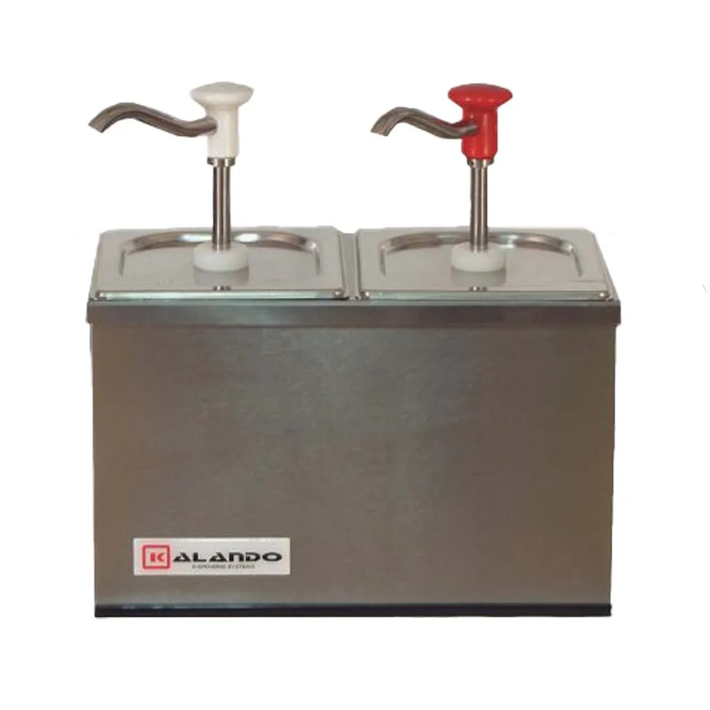 پمپ سس دو خانه استیل کالاندو مدل KD-002-2Set