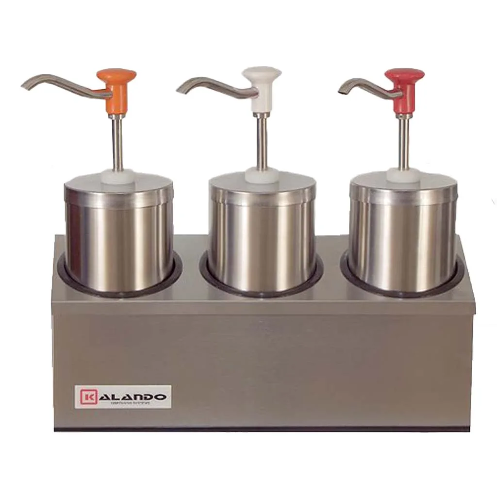 پمپ سس سه خانه استیل مدل KD-004-3 Set