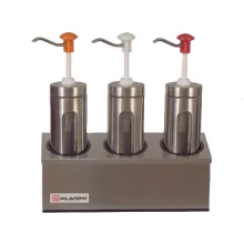 پمپ سس سه خانه نما استیل مدل KD-006-3 Set کالاندو