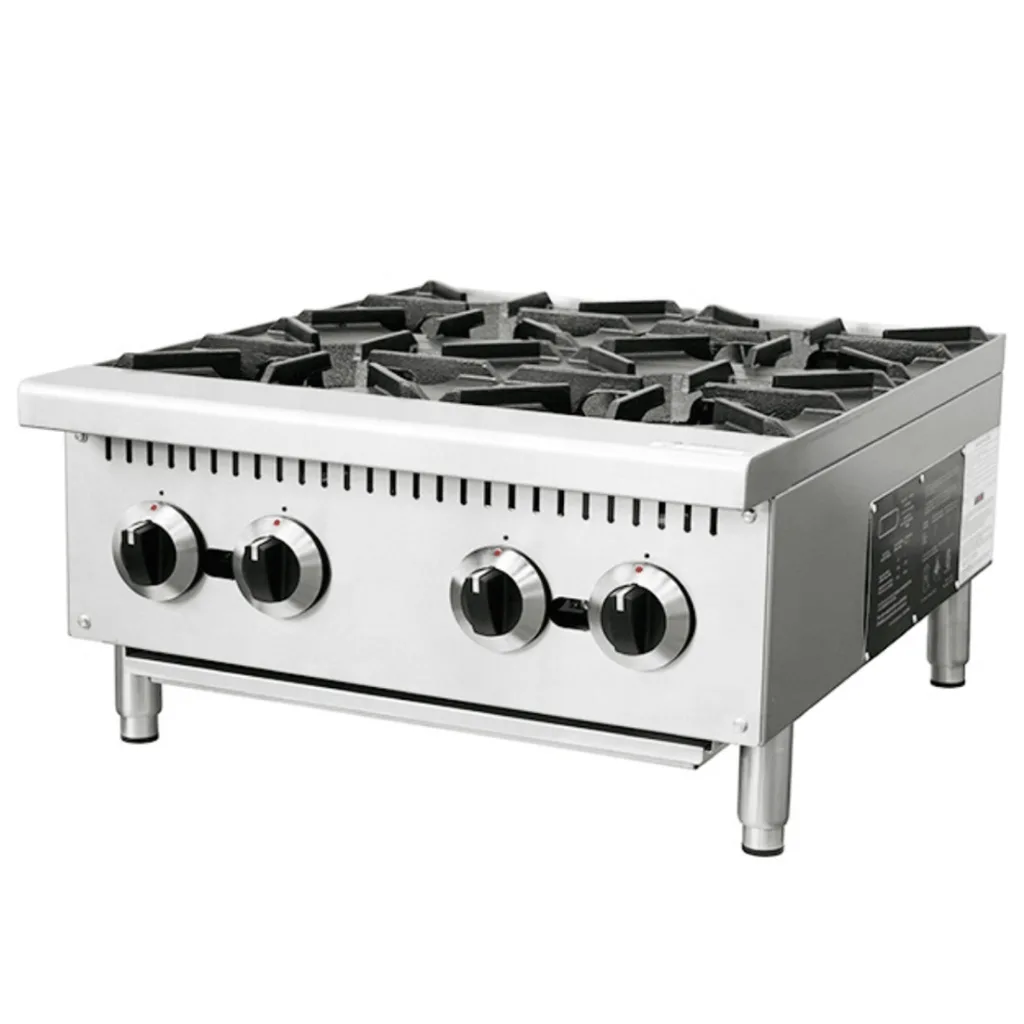 اجاق گاز 4 شعله رومیزی صنعتی استار