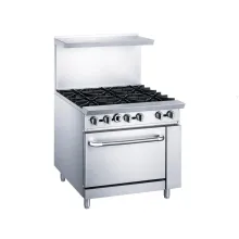 اجاق گاز 6 شعله فر دار استار