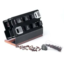 استند دوزینگ با پایه چوب گردو 6 تایی IKAPE