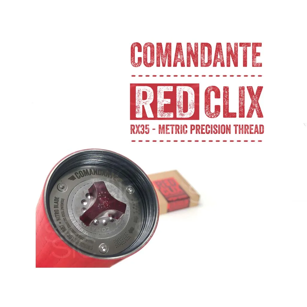 درجه تنظیم رد کلیکس برای آسیاب دستی کماندانته Drivertrain