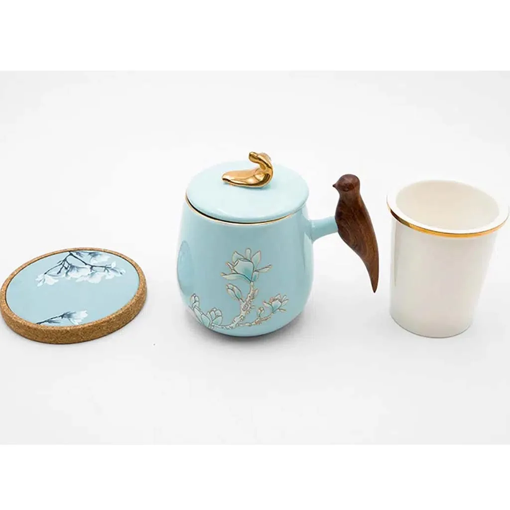 ست فلاور مسافرتی B چین چای