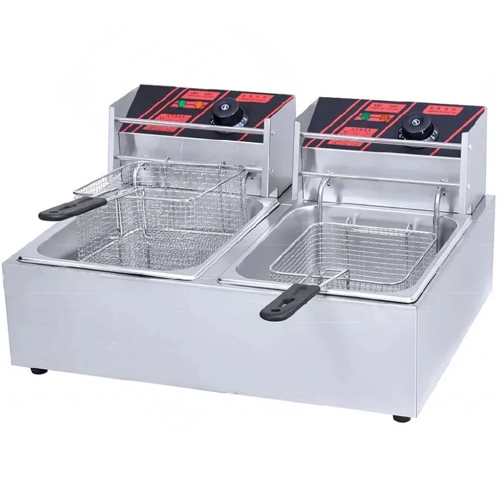 سرخ کن برقی دو لگن 2*5 لیتری استار