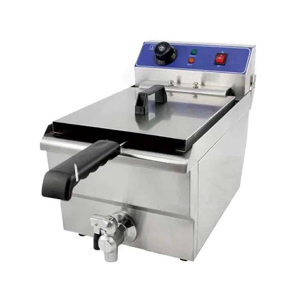 سرخ کن تک لگن برقی رومیزی با شیر تخلیه استار