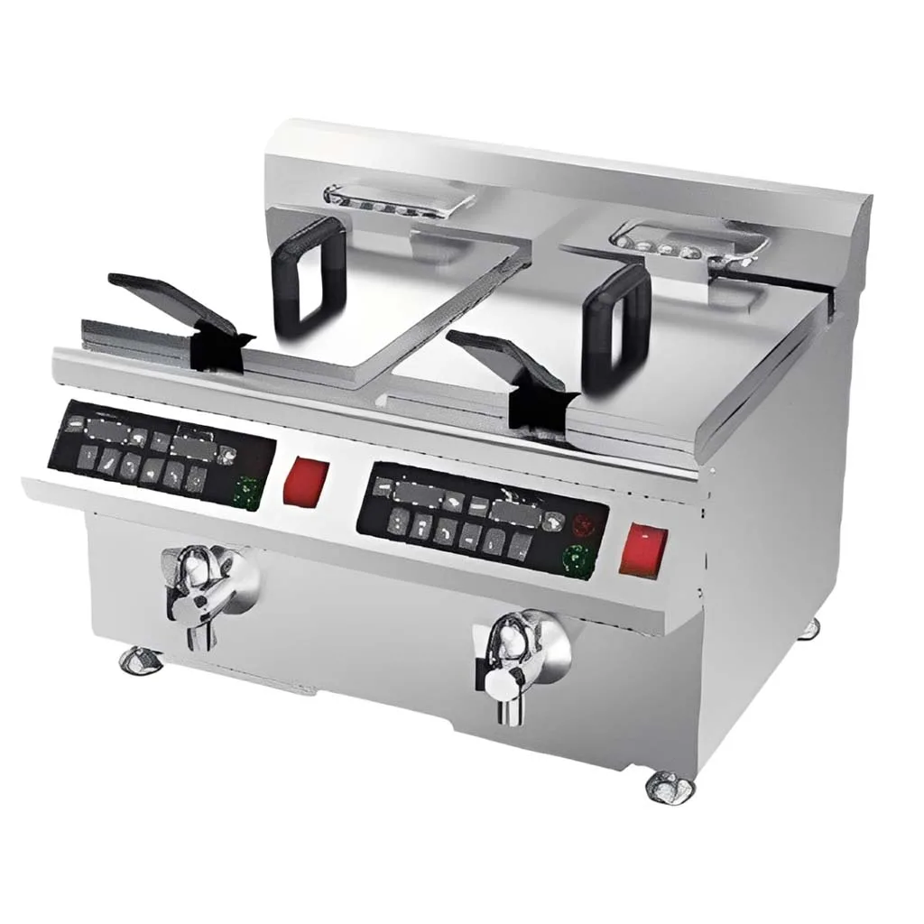 سرخ کن دیجیتال دو لگن 2*6 لیتری استار