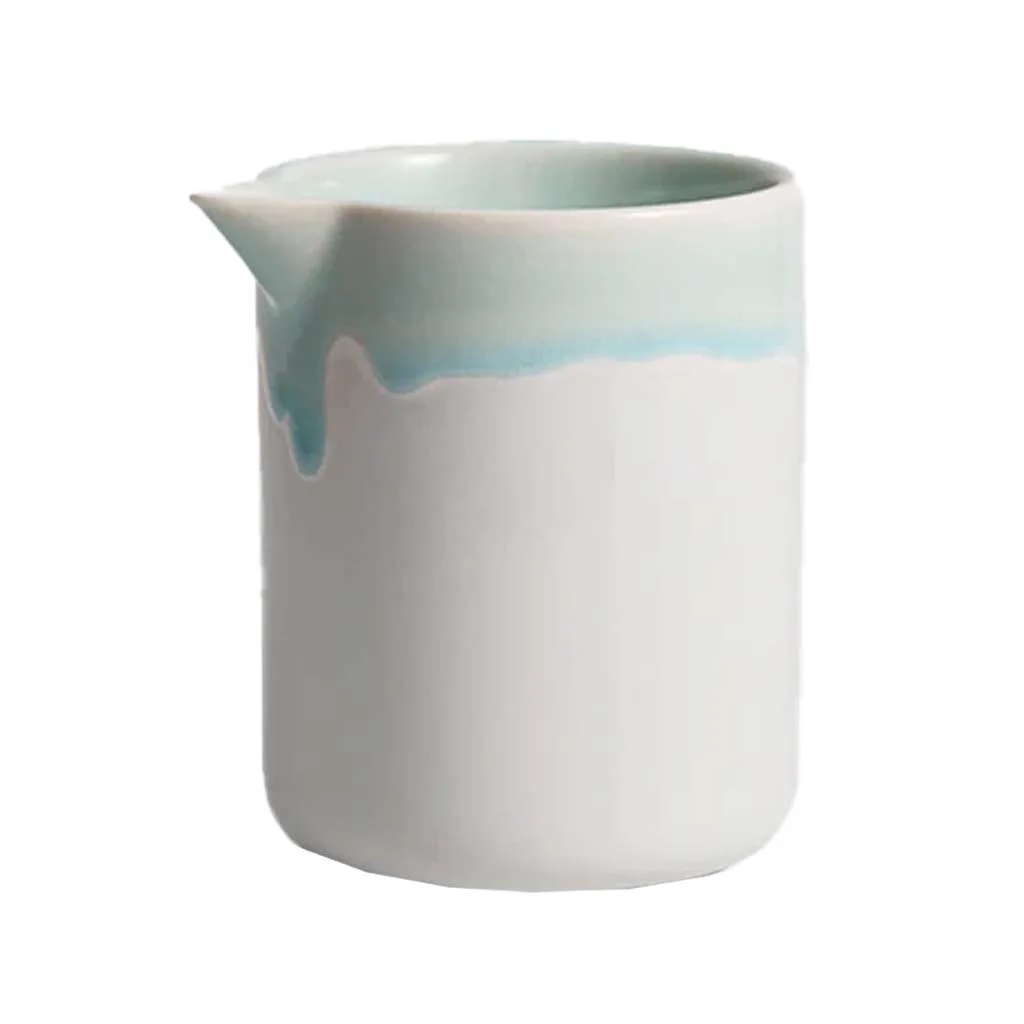 سرور سرامیکی لبه رنگی آبی 400ml برند MUVNA