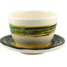 فنجان باداب آبستره وابی سابی