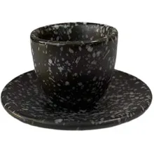 فنجان باداب مینیمال بلک استون