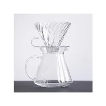 ست دریپر و سرور شیشه‌ای سایز 02 هاریو