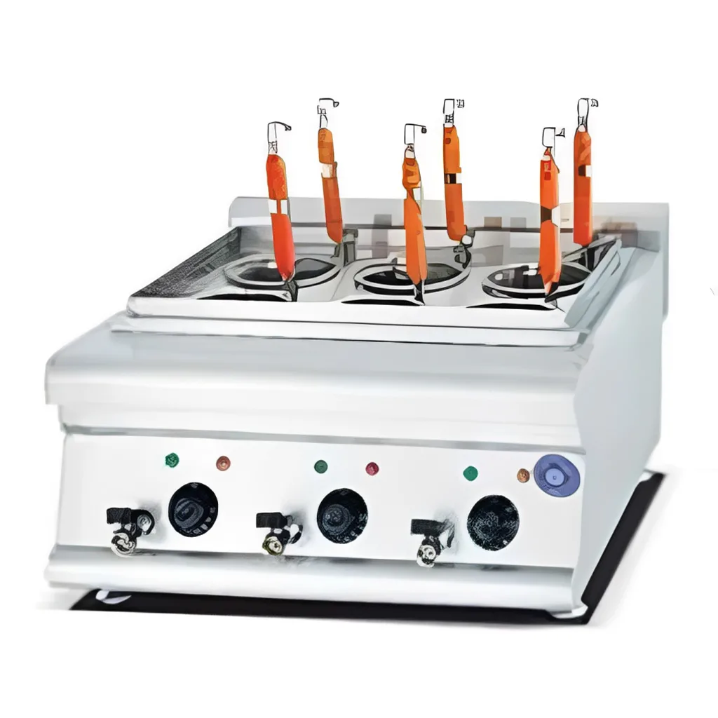 پاستاپز برقی رومیزی 6 سبد بست مدل PFC-6M