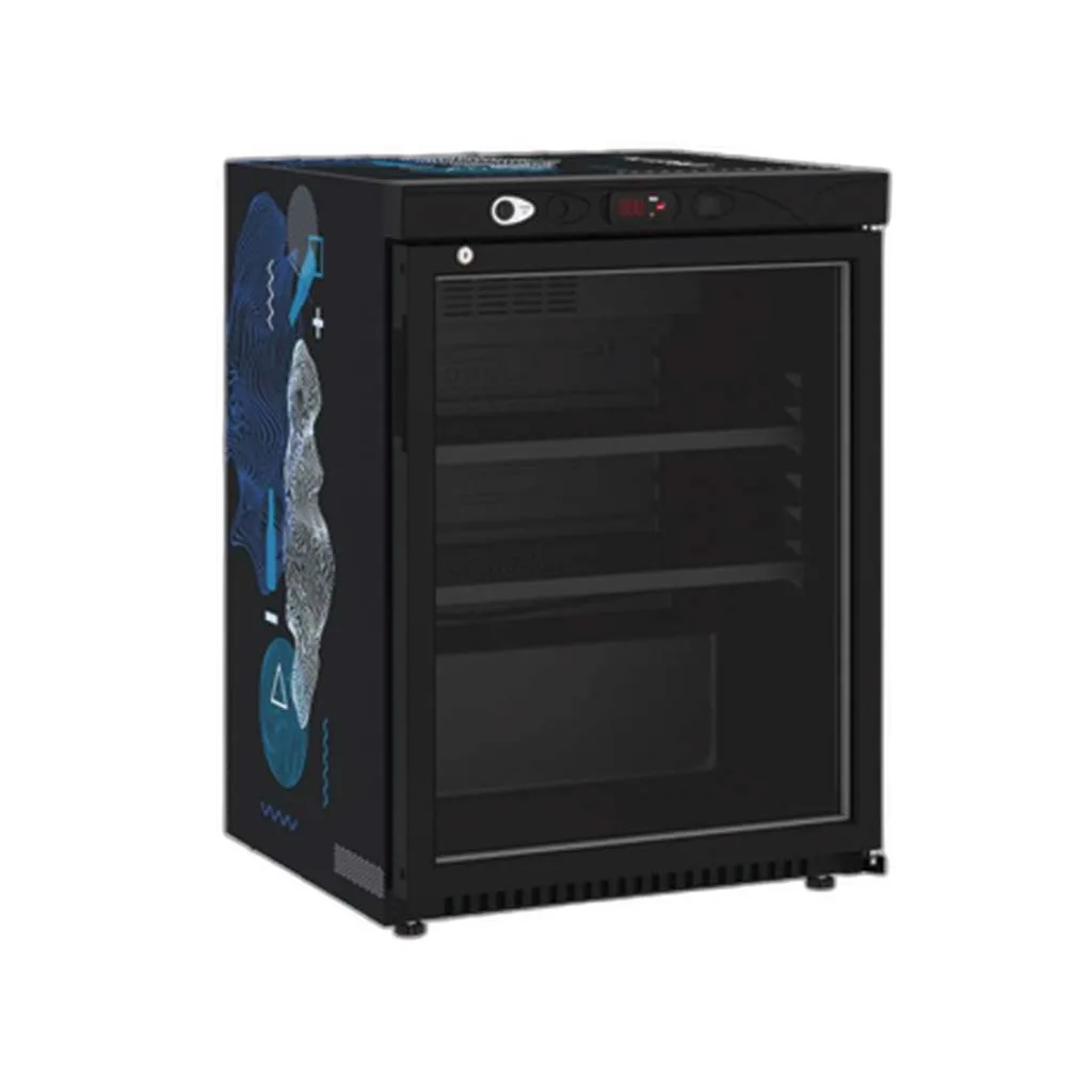 یخچال زیرکانتری 60 سانتی بدنه مشکی بدون تاج مدل S149 SC کلیماسان