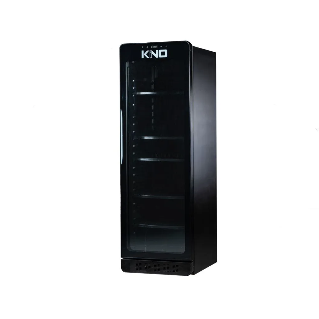 فريزر 60 سانتی بدنه و شیشه مشکی کینو سری اج مدل KR 615 EDGE