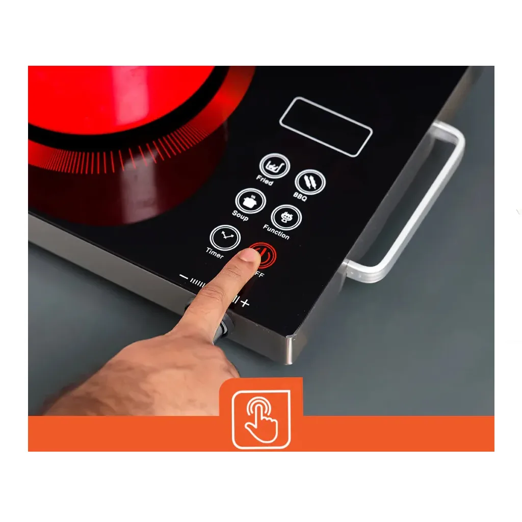 اجاق برقی مادون‌ قرمز دیجیتال GIC6920NV جیپاس