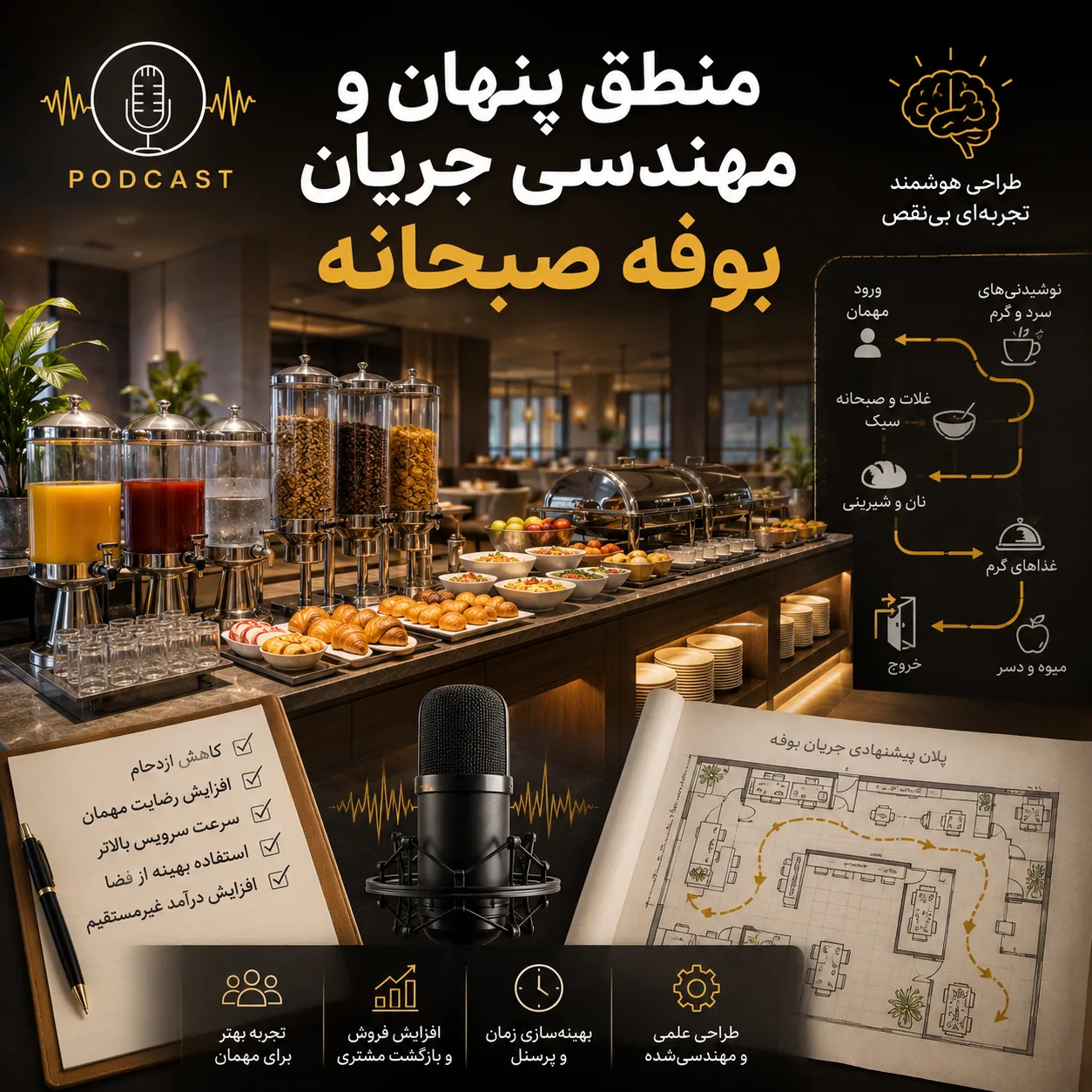 چگونه ظرفیت تجهیزات سلف صبحانه را براساس تعداد مهمان انتخاب کنیم؟ راهنمای ۳۰ تا ۲۰۰ نفر 2 3445