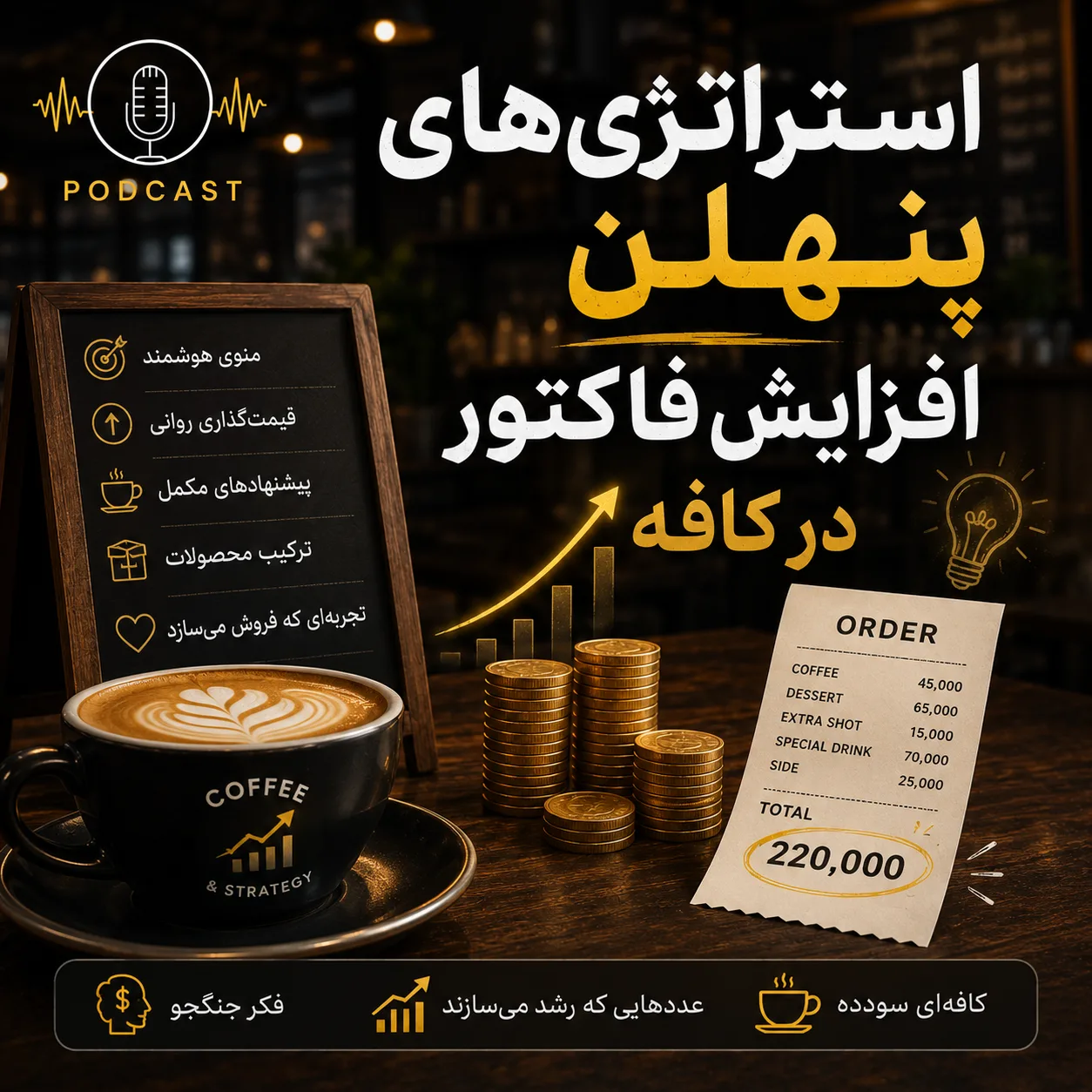 ۱۰ ایده طلایی برای افزایش فروش کافه و کافیشاپ در سال ۲۰۲۶ | راهکارهای عملی افزایش درآمد کافه 3 3474