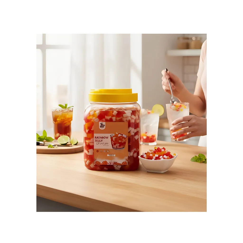 ژله رینبو جلی آماده مصرف Ibubble