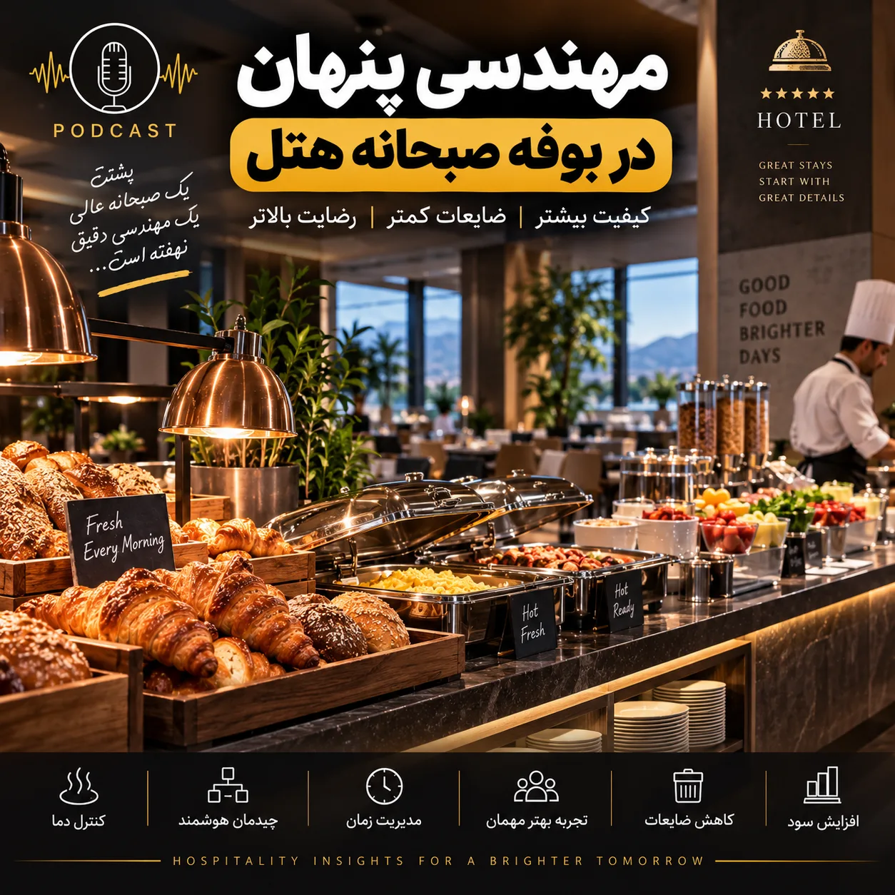 تجهیزات نگهداری نان و کروسان در بوفه صبحانه هتل 2 28d337e2 6b29 456d b15c 5d09f228c861
